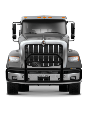 BLACK  BUMPER GUARD WITH INSTALLATION KIT