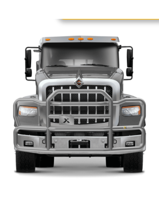 GRAY Grill Guard HX and bracket FULL