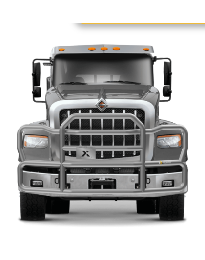 GRAY Grill Guard HX and bracket FULL